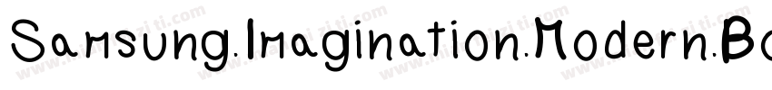Samsung Imagination Modern Bold Con字体转换